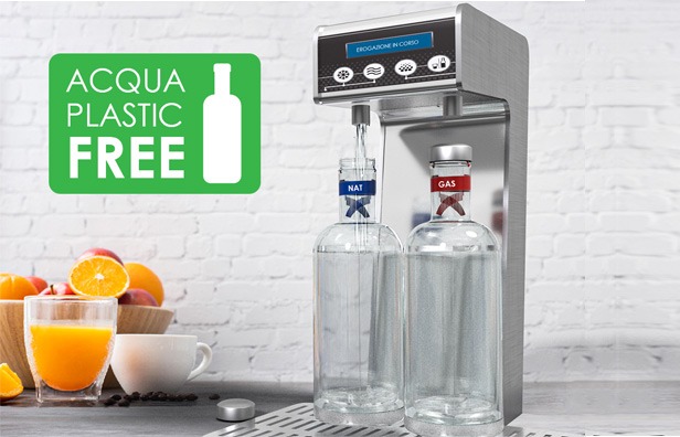 Distributori automatici di acqua per Hotel